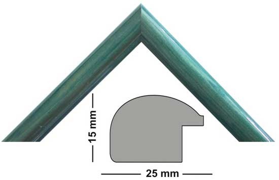 Bilderleiste Holz 291 AZZ hellblau