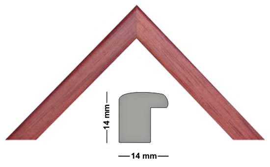Bilderleiste Holz Dallas 332 ROSSO