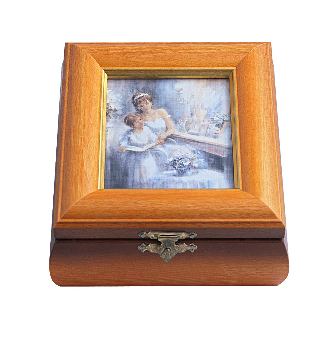 Jewel "madre y del niño", 12,5 x 13,5 cm