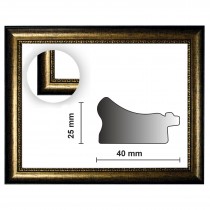 Barockrahmen silber fein verziert 246 ARG 