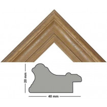 Bilderleiste Holz 266/149 eiche