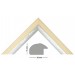 Bilderleiste Holz Genua 250 CREMA