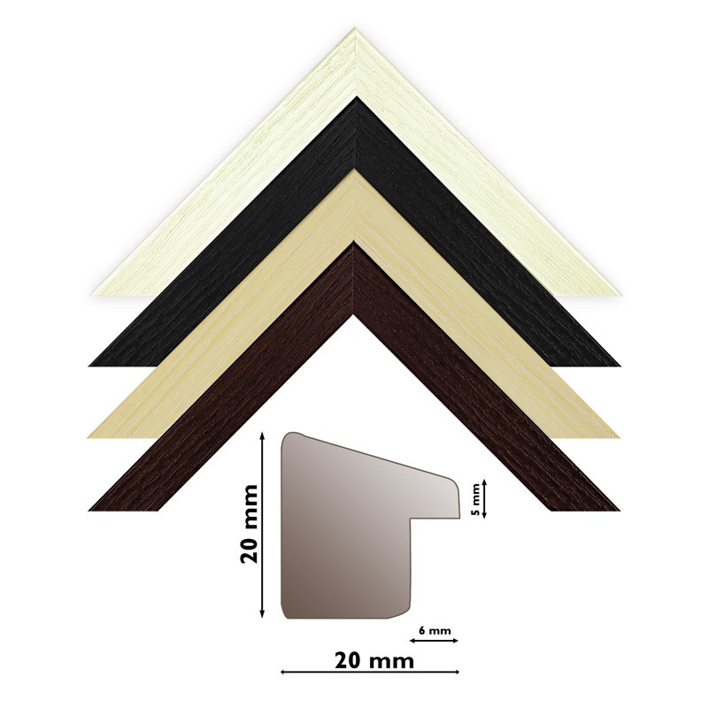 Bilderleiste Serie 268  20 mm in 4 Farben
