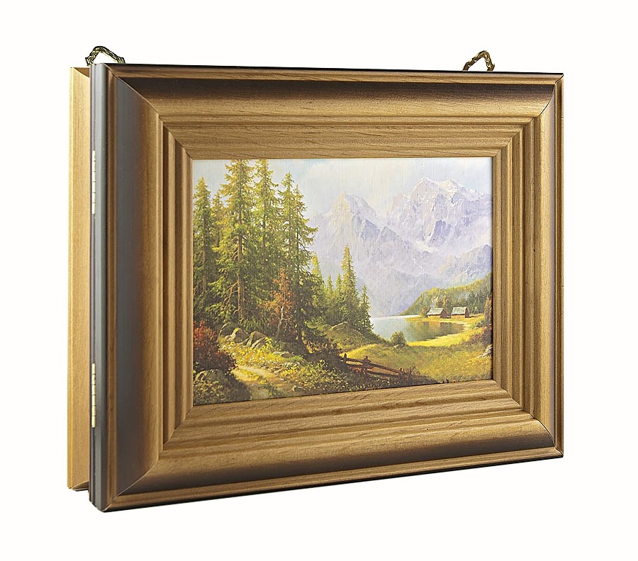Schlüsselkasten "Im Salzkammergut" von Max Weber HxB 20x25 cm