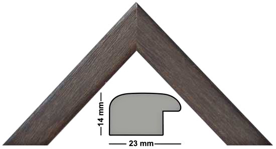 Bilderleiste Holz Pazific 2423 NERO