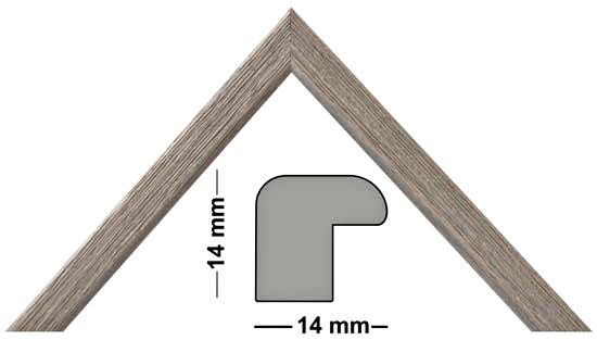 Bilderleiste Holz 2413 GRI