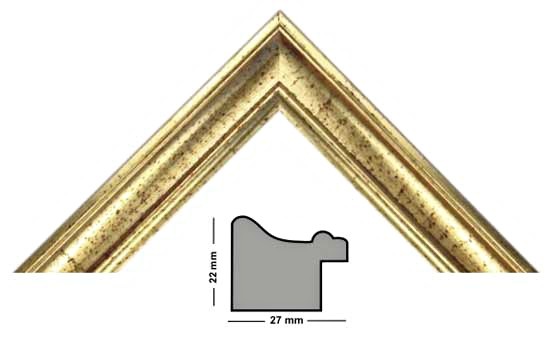 Bilderleiste 431 ORO gold