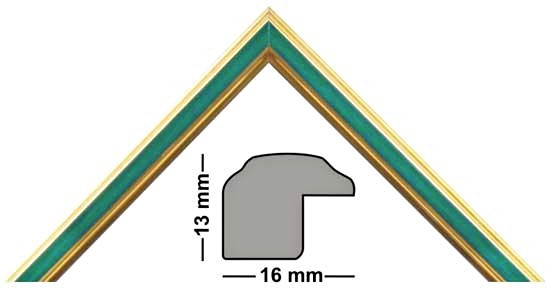 Bilderleiste Holz 344 VERDE