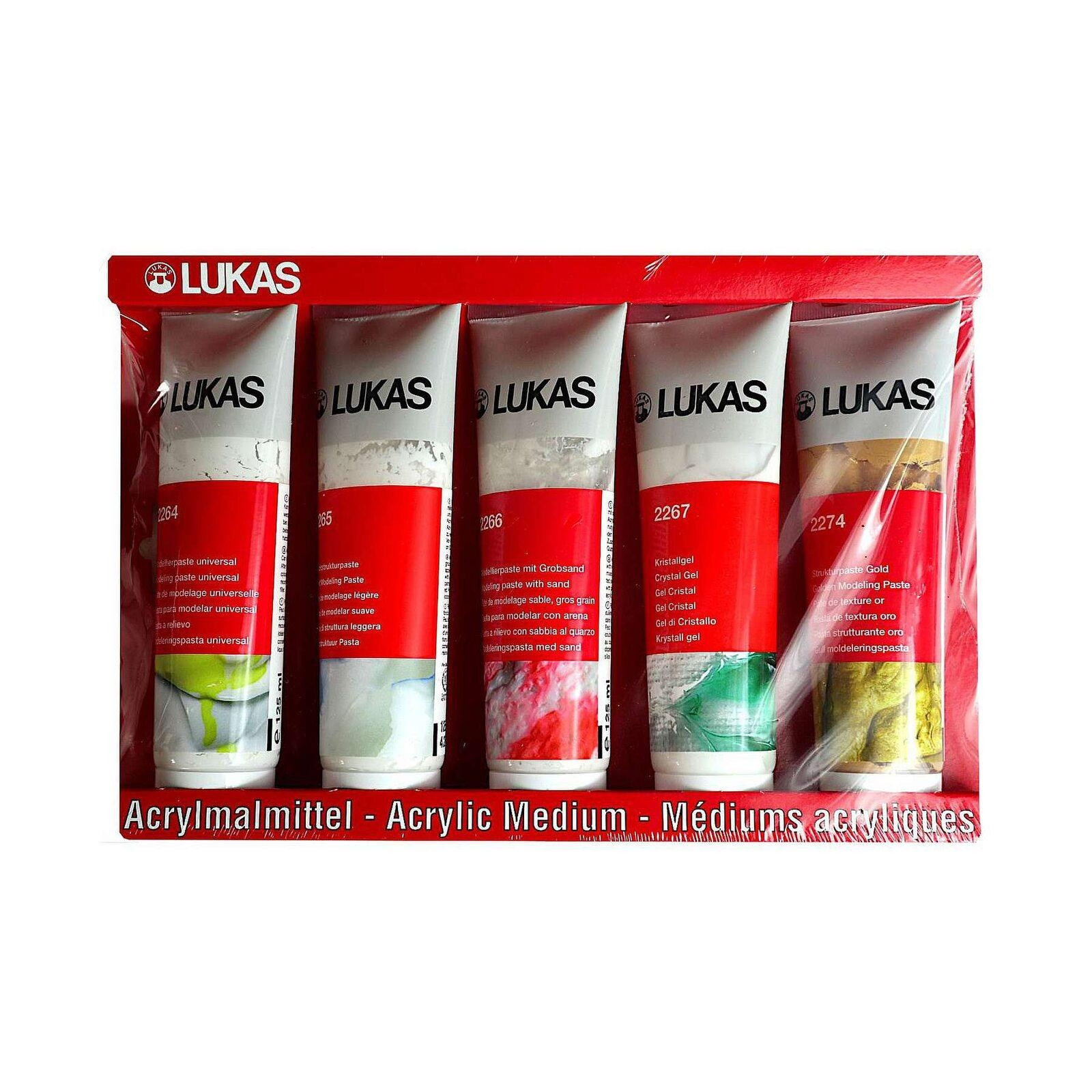 Acrylpasten-Set 5x125ml