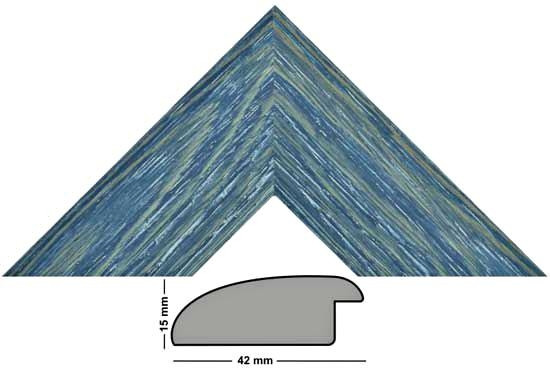 Bilderleiste Miami 44 BLU blau