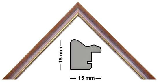 Bilderleiste Holz Lafayette 245 NOCE