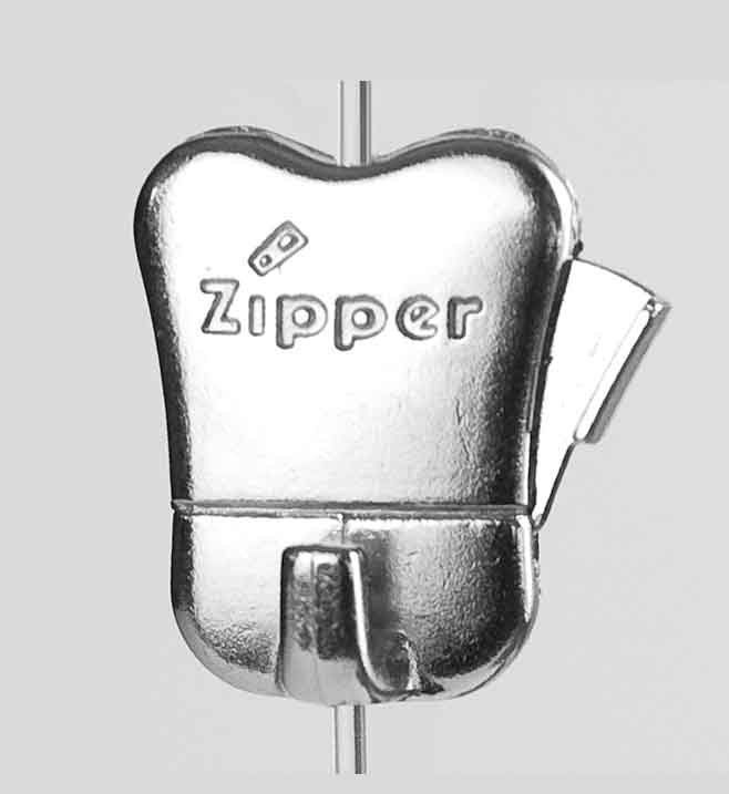 Verstellbarer Haken "Zipper" bis 10 kg