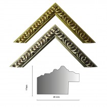 Bilderleiste Serie 586 gold und silber