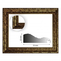 Barockrahmenantik gold verziert 843 ORO