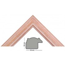 Bilderleiste Holz 161 ROSA