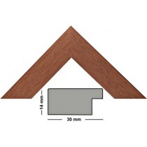Bilderleiste Holz 30 CIL kirsche