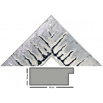 Bilderleiste Rom 838 ARG Silber geflammt 