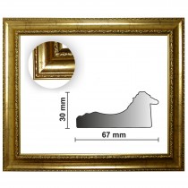 Barockrahmen gold fein verziert 839 ORO