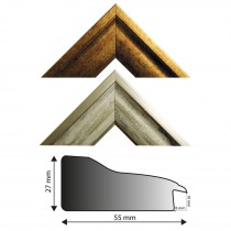 lderleiste Serie 577 Gold und Silber 
