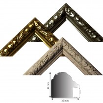 Bilderleiste 337 Gold, silber und weiß