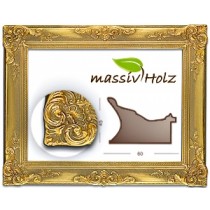 Barockrahmen gold über Ecke verziert
