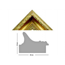 Bilderleiste 911 ORO gold verziert