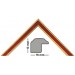 Bilderleiste Holz 344 MIELE rot m.Goldk.