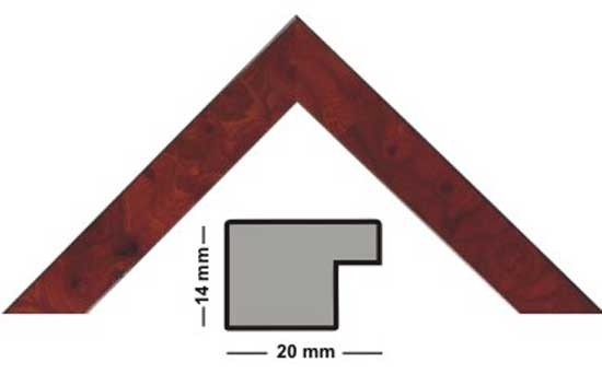 Bilderleiste Holz 20 ROL