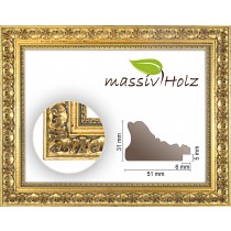 /Barockrahmen gold fein verziert 972 ORO