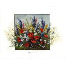 Kunstdruck Blumenwiese 50x60 cm
