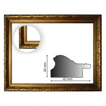 Barockrahmen gold verziert 335 ORO