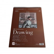 Strathmore 400 Drawing Block, 24 Blatt, 29,7 x 42 cm, 130 g/m², Creme