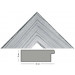 Bilderleiste Toscana 836 ARG Silber gestreift