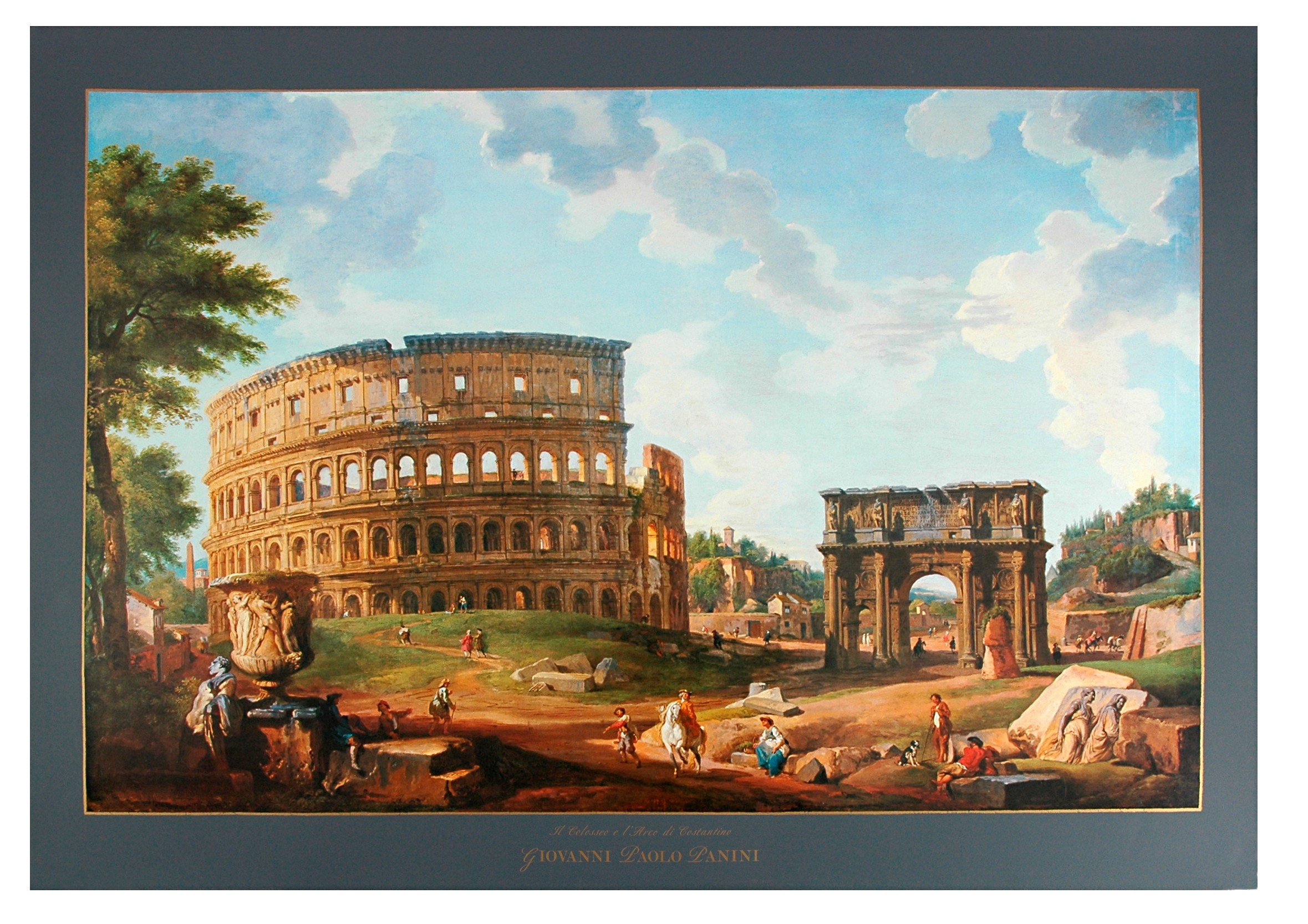 Art Print Collosseo 100 x 70 cm