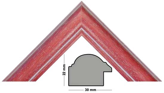 Bilderleiste 352 ROSSO rot