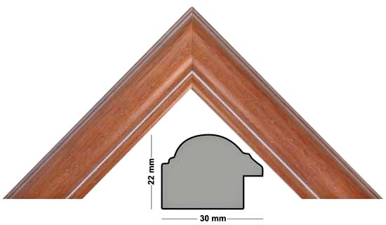 Bilderleiste 352 TEAK kirsche