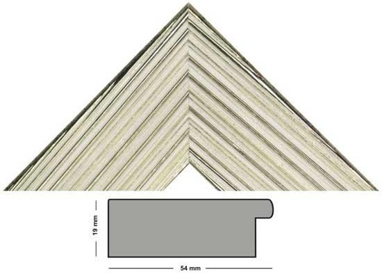 Bilderleiste Toscana 836 ORO gold gestreift 