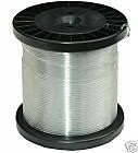 50m Perlonseil d= 2mm farblos auf Kunststoffspule schwarz