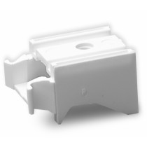 Ceiling clip for gallery rails, picture rails