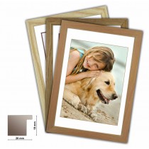Wooden frame ALASKA, in 3 colors