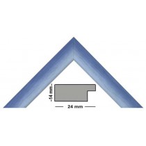 Bilderleiste Holz New York 275 BLU blau 