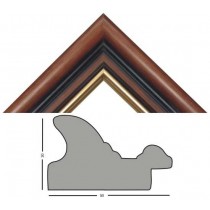 Bilderleiste 541 N/O nußbaum