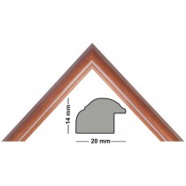 Bilderleiste 350 TEAK kirsche