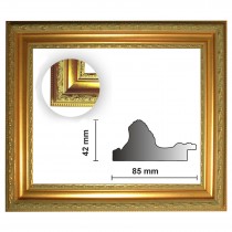 Barockrahmen gold fein verziert 837 ORO 