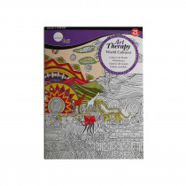 Simply Art Therapy Ausmalbuch Weltkulturen L
