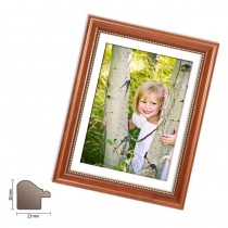 Wooden frame LOUIS, cherry with bead edge