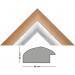 Bilderleiste Holz Genua 251 TEAK