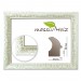 Barockrahmen weiß verziert Serie 267 HxB 50x35mm
