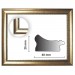 Barockrahmen platin fein verziert 246 PLAT