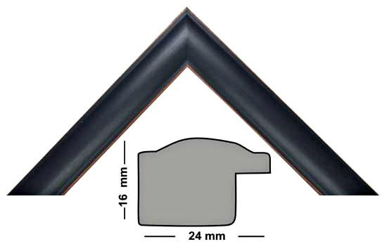 Bilderleiste 834 NERO schwarz 